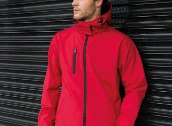 RS230M Result Core Hooded Soft Shell Jacket