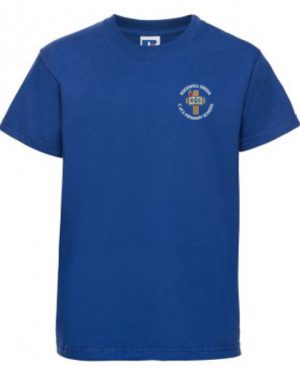 180b Rockwell Green T-Shirt Royal Blue