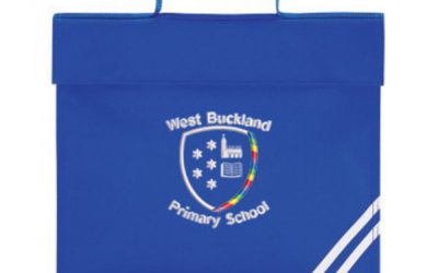 QD456 West Buckland Nursery School Book Bag