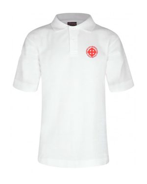 POS St Johns C of E School Polo Shirt White