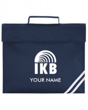 QD456 IKB Quadra Classic School Book Bag PLUS NAME French Navy