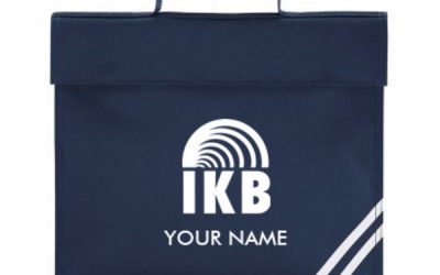QD456 IKB Quadra Classic School Book Bag PLUS NAME