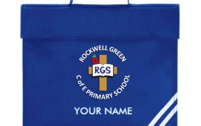 QD456 Rockwell Green Book Bag PLUS NAME
