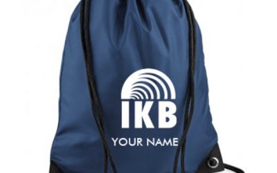 BG10 IKB BagBase Premium School Gymsac PLUS NAME – NAVY