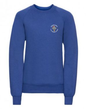 762b Rockwell Green School Jumper Royal Blue