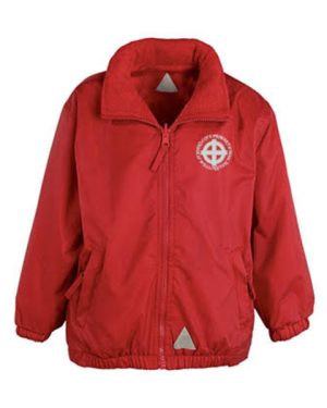 3JM St Johns C of E School Reversible Jacket Red