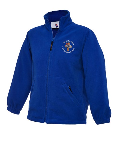 UC603 Rockwell Green School Fleece Royal Blue