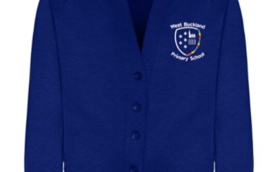 273b West Buckland School Sweat Cardigan