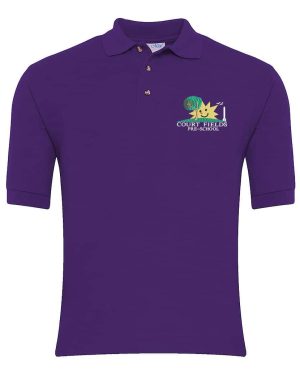 3PC Courtfields Nursery Classic Polo Shirt Purple