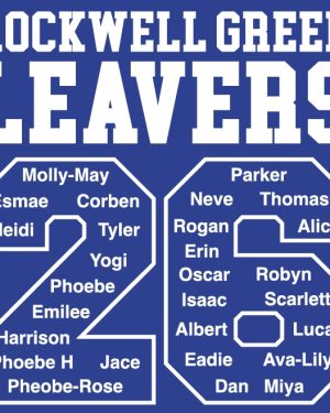 Rockwell Green Leavers Hoodie Adult