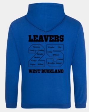UC502 West Buckland School Leavers Hoodie (Adult Sizing)
