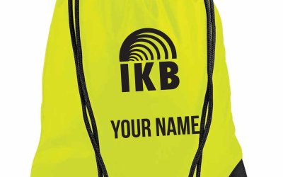 IKB Key Stage 2 (Year 3 upwards) School Bag PLUS NAME – YELLOW