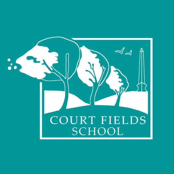 Court Fields School Logo Teal